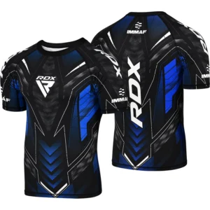 Rash Guard Kompresivna majica RDX IMMAF Plava