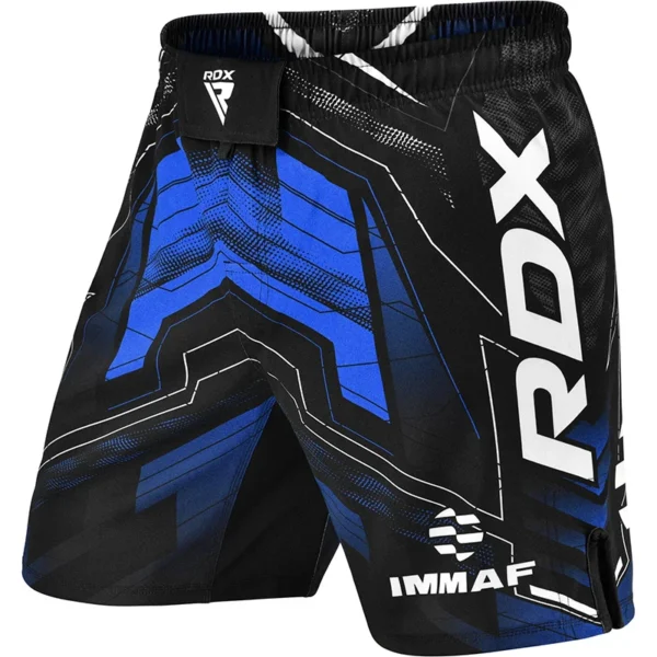 MMA No GI RDX IMMAF Šorts Plavi - Image 2