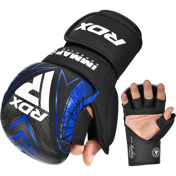 MMA Rukavice za sparing RDX IMMAF Plave