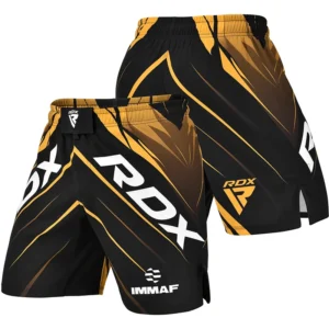 MMA No GI RDX IMMAF Šorts Zlatni