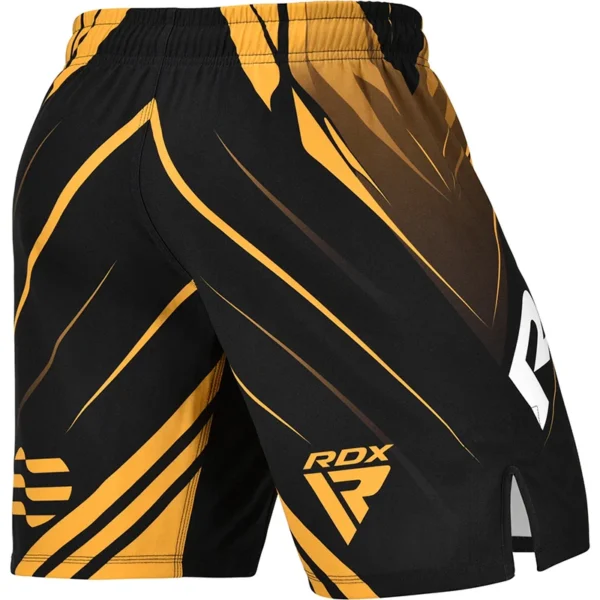 MMA No GI RDX IMMAF Šorts Zlatni - Image 5