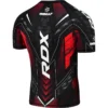 Rash Guard Kompresivna majica RDX IMMAF Crvena - Slika 3