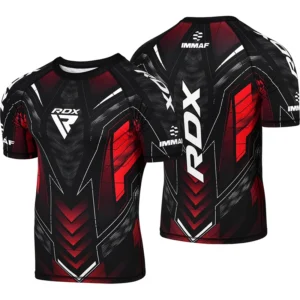 Rash Guard Kompresivna majica RDX IMMAF Crvena