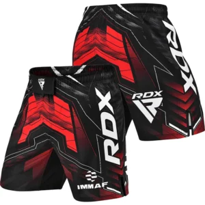 MMA No GI RDX IMMAF Šorts Crveni