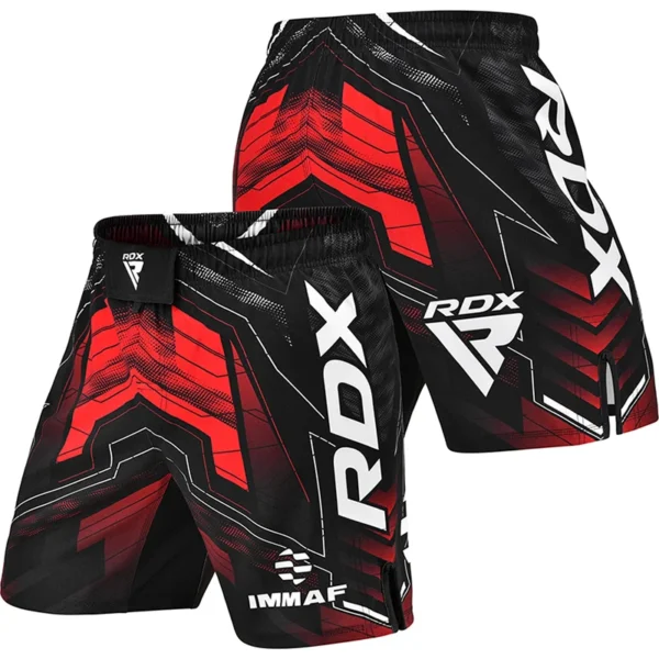 MMA No GI RDX IMMAF Šorts Crveni