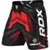 MMA No GI RDX IMMAF Šorts Crveni - Slika 2