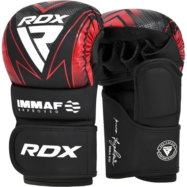 MMA Rukavice za sparing RDX IMMAF Crvene - Image 2