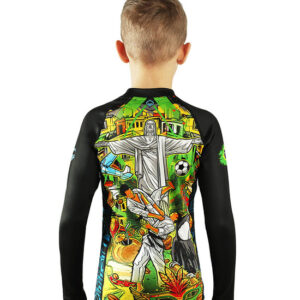RashGuard Kompresivna majica za decu Ground Game dugi rukav