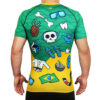 Rash Guard Kompresivna majica Ground Game Copacabana - Slika 3