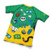 Rash Guard Kompresivna majica Ground Game Copacabana - Slika 2