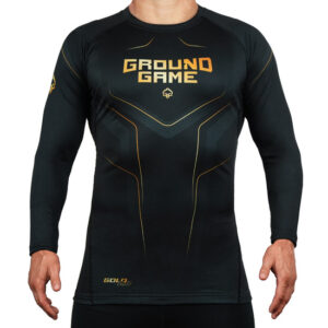 Rash Guard Kompresivna majica Ground Game Gold