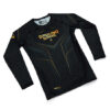 Rash Guard Kompresivna majica Ground Game Gold - Slika 5