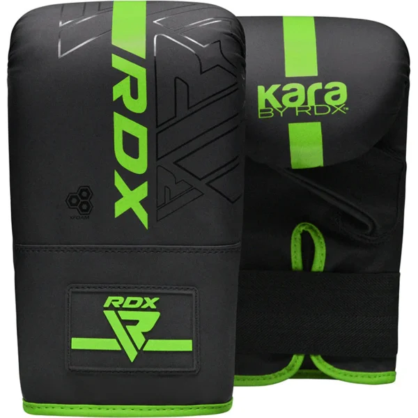 RDX F6 KARA Rukavice za džak 4oz Zelene