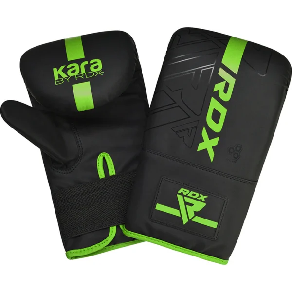 RDX F6 KARA Rukavice za džak 4oz Zelene - Image 4