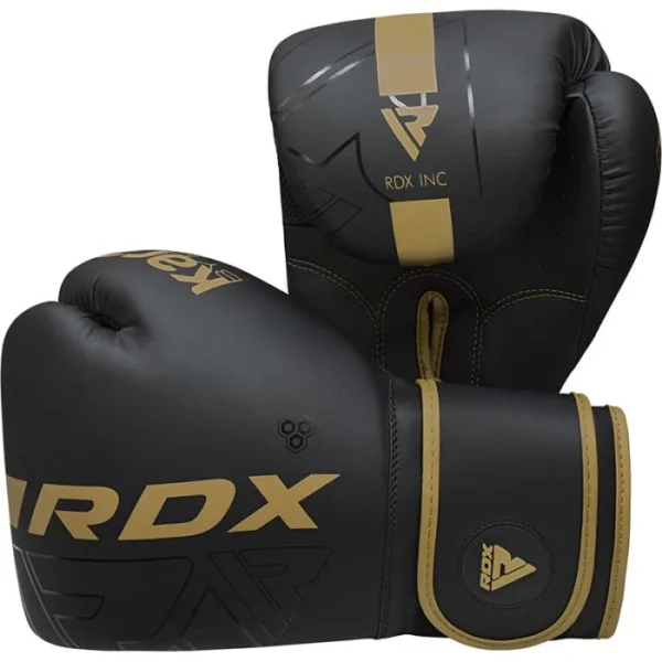 RDX F6 Kara Bokserske Trening rukavice Zlatne - Image 2