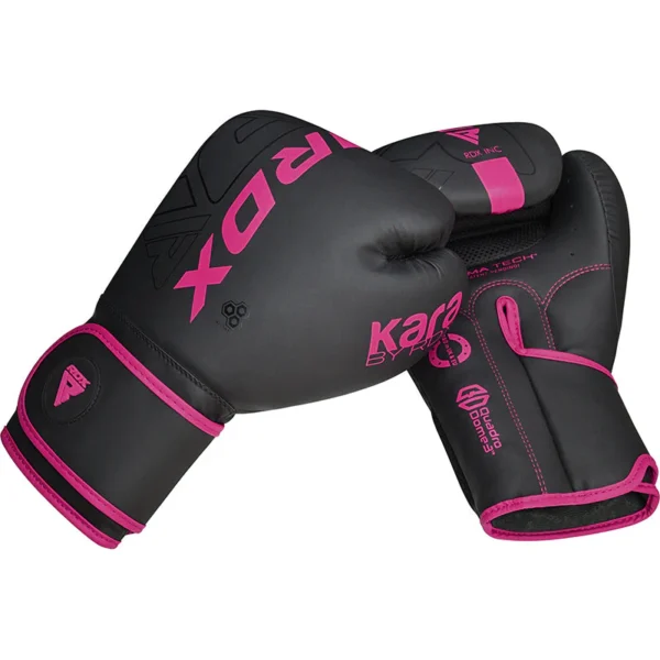 RDX F6 Kara Ženske Bokserske Trening rukavice Pink - Image 6