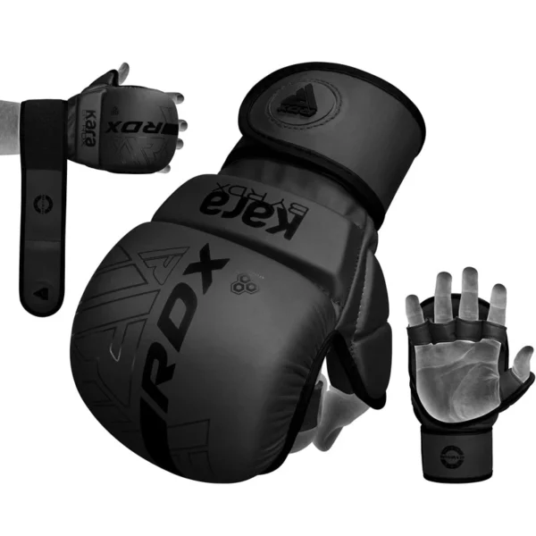 MMA Rukavice za sparing RDX KARA Crne - Image 3