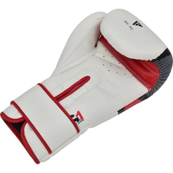 RDX F7 Ego Bokserske rukavice Crvene 12oz - Image 2