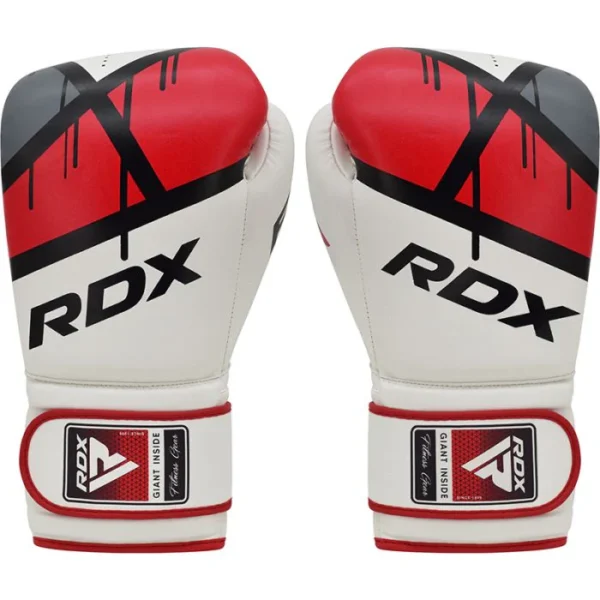RDX F7 Ego Bokserske rukavice Crvene 12oz - Image 4