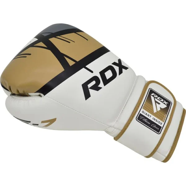 RDX F7 Ego Bokserske rukavice Bele 12oz - Image 4