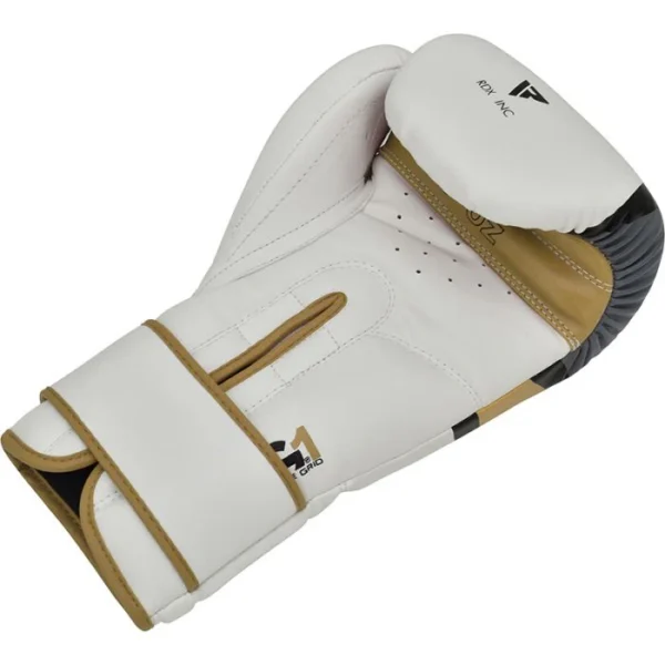 RDX F7 Ego Bokserske rukavice Bele 12oz - Image 2