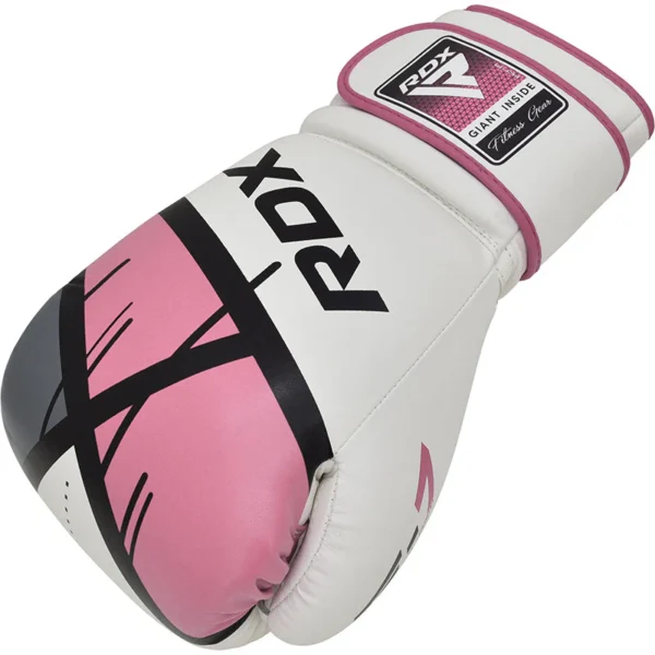 RDX F7 Ego Ženske Bokserske rukavice Roze 12oz - Image 3