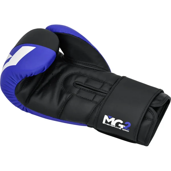 RDX F4 Bokserske sparing Rukavice Plave 12oz - Image 3