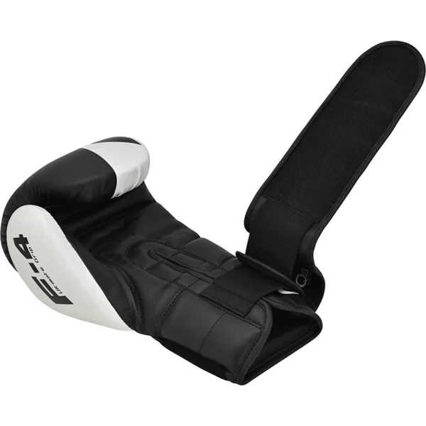 RDX F4 Bokserske sparing Rukavice Bele 12oz - Image 6