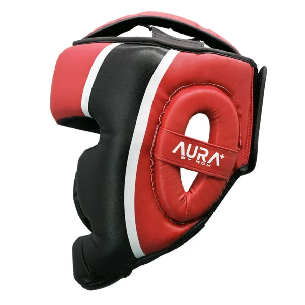Kaciga za Boks RDX Aura Plus T-17 Crvena - Image 3