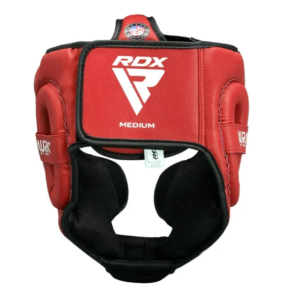 Kaciga za Boks RDX Aura Plus T-17 Crvena - Image 4
