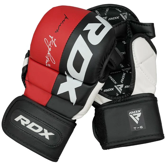 MMA Rukavice za sparing RDX T6 Crvene - Slika 3