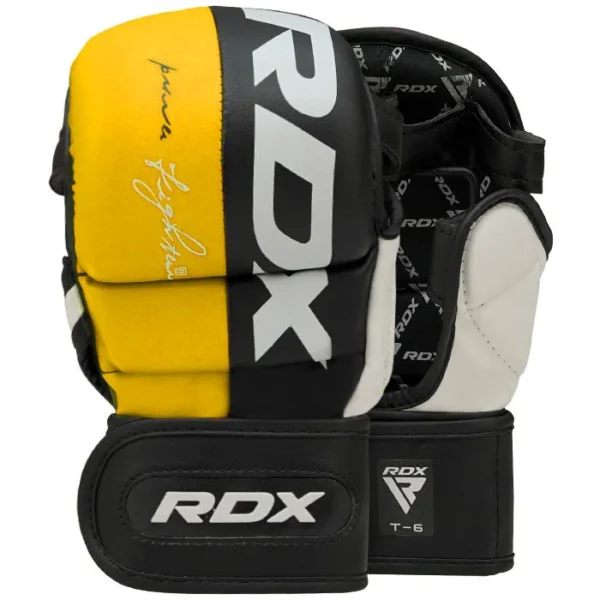 MMA Rukavice za sparing RDX T6 Žute