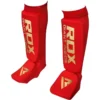 Štitnici za potkolenice RDX SI Gel Crveni - Slika 3