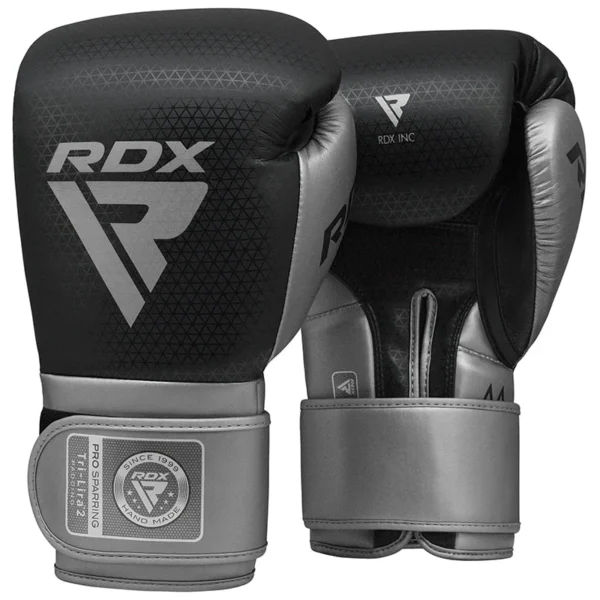 RDX L2 Bokserske sparing Rukavice Silver