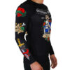 RashGuard Kompresivna majica Oldschool – Dugi rukav - Slika 3