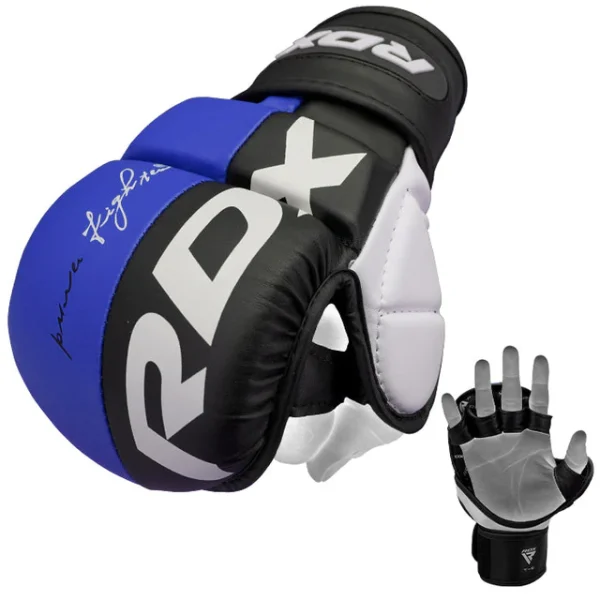 MMA Rukavice za sparing RDX T6 Plave - Image 2
