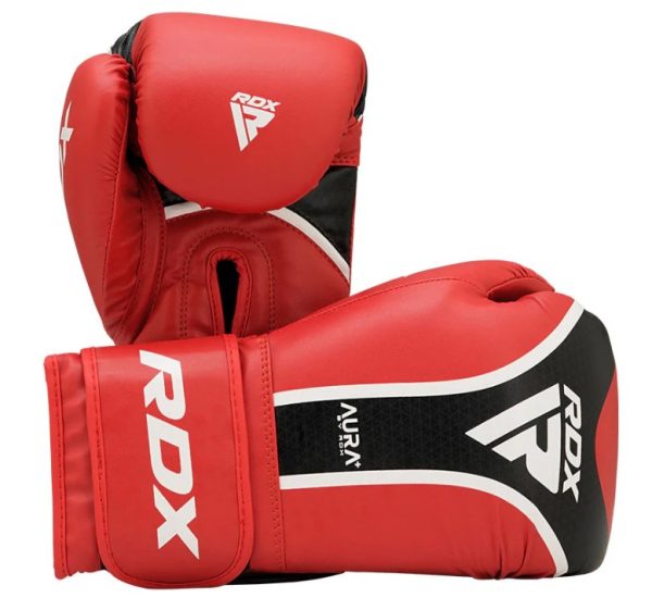 RDX Rukavice za boks Aura Plus Crvene 12oz