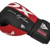 RDX F4 Bokserske sparing Rukavice Crvene 12oz - Slika 3