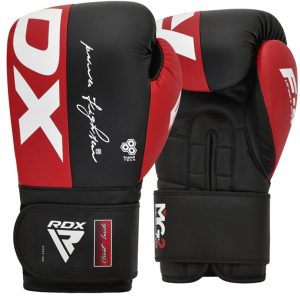 RDX F4 Bokserske sparing Rukavice Crvene 12oz
