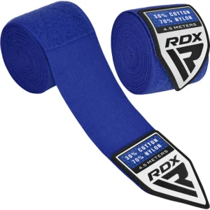 RDX WX Professional boxing hand wraps plave boje – par