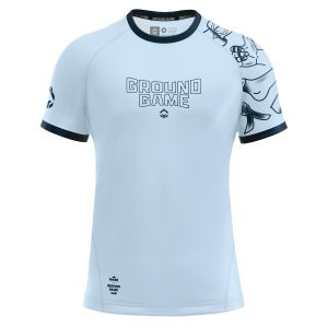 Ground game Jiu Jitsu is Calling x Noize rashguard za MMA kratki rukav – prednja strana