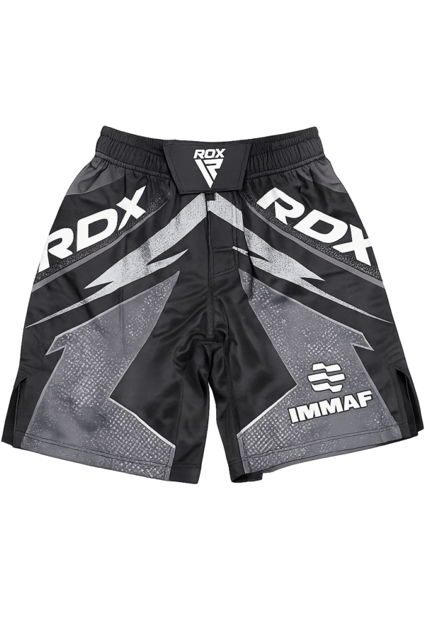 RDX IMMAF No Gi šorts crni prednja strana